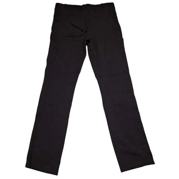 Betabrand Women's Size M Dress Pant Yoga Pants Straight Leg Black Career W0076 - Picture 2 of 6